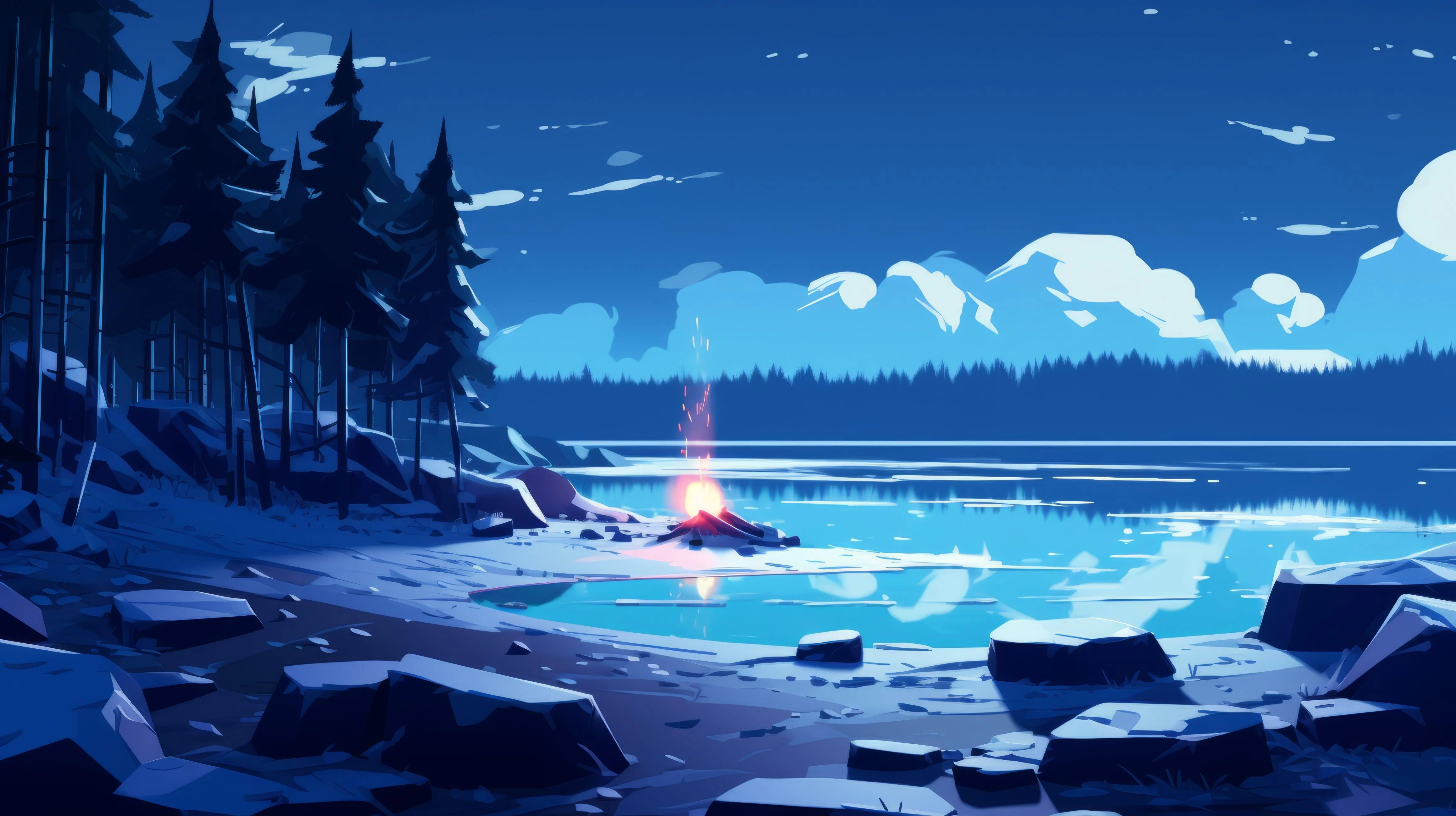 Title-screen artwork for the Sparkfly IO action RPG, from the August build